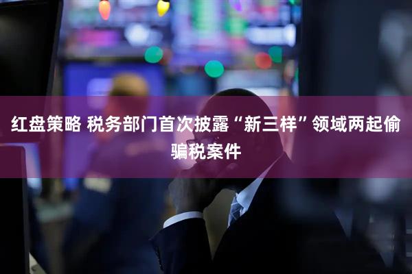 红盘策略 税务部门首次披露“新三样”领域两起偷骗税案件