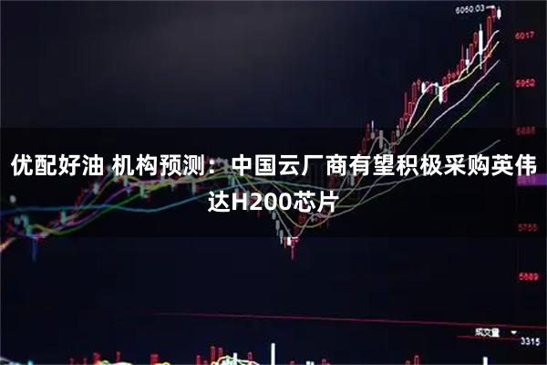 优配好油 机构预测:中国云厂商有望积极采购英伟达H200芯片